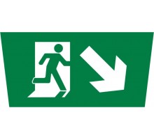 Пиктограмма ДСО-101-IP65 "Фигура вниз вправо"  62310DEK  DEKraft