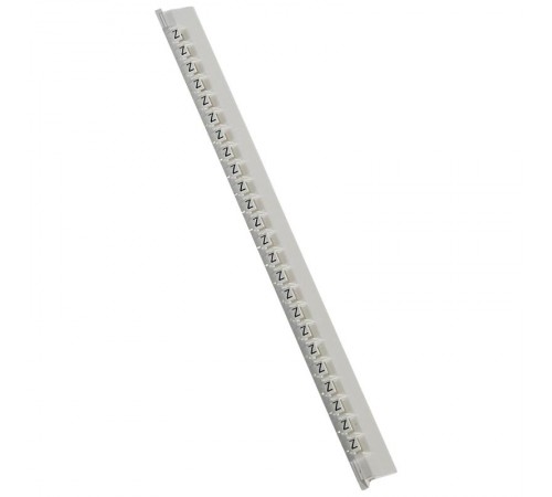 Маркер Memocab - ширина 2,3 мм - чёрная маркировка на белом фоне - заглавная буква Z  037851  Legrand