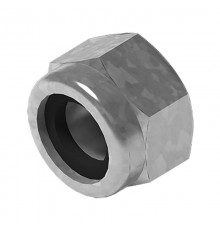 Гайка М10 DIN 985 самоконтрящаяся, класс прочности 8, гальван. цинк, 067119  ГМСК-10.8-DIN-ЭЦ   Ostec