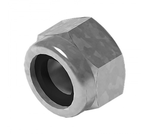 Гайка М10 ГОСТ 7040 самоконтрящаяся, класс прочности 8, гальван. цинк, 863982  ГМСК-10.8-ГОСТ-ЭЦ   Ostec