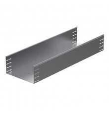 Универсальный лоток неперфорированный 200х200х3000, толщ. 1,0 мм, гор. цинк, 383222  УЛН-200х200х3000-1,0-ГЦ   Ostec