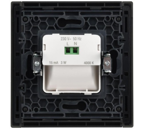 FORTE&PIANO Подсветка LED встраиваемая FP357 серый  FP-FL20-K03  IEK