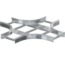 Крестовина лестничная LESTA 55х300мм R300 HDZ   CKR04-4-055-300-HDZ  IEK