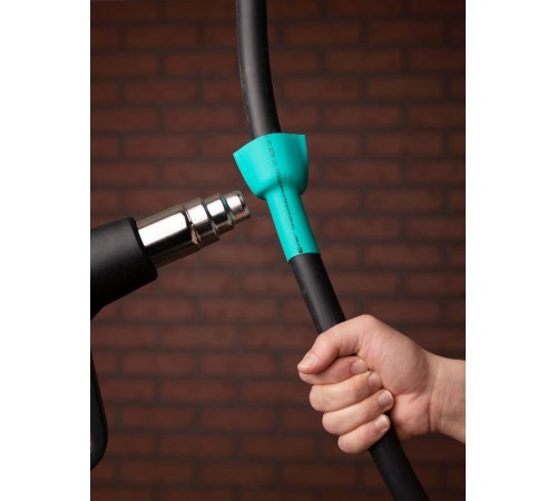 Термоусаживаемая трубка ТУТ нг 40/20 набор:7 цветов по 3шт. 100мм. EKF PROxima  tut-n-40  EKF