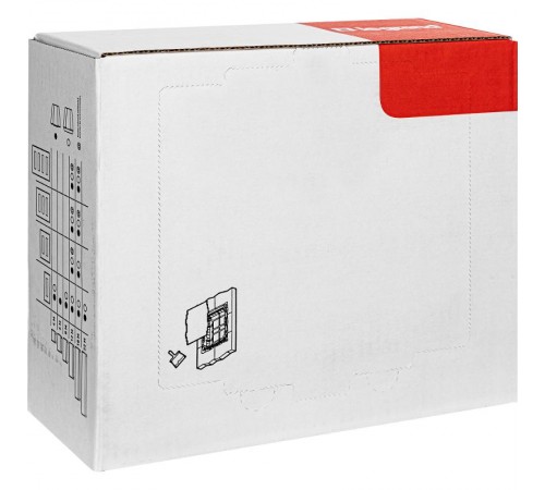 Practibox S Пластиковый щиток Встраиваемый 1X8 Белая дверь  134548  Legrand