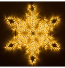 Фигура ARD-SNOWFLAKE-M9-900x900-360LED Warm (230V, 22W) (Ardecoled, IP65)  034257  Arlight