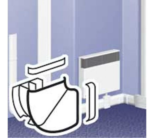 Плоск. изм.угол 120*20 . DLP  033667  Legrand