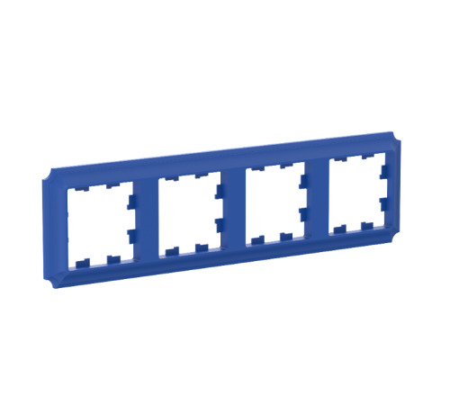 AtlasDesign Antique Рамка 4-ая, универсальная, Аквамарин  ATN101104  SE