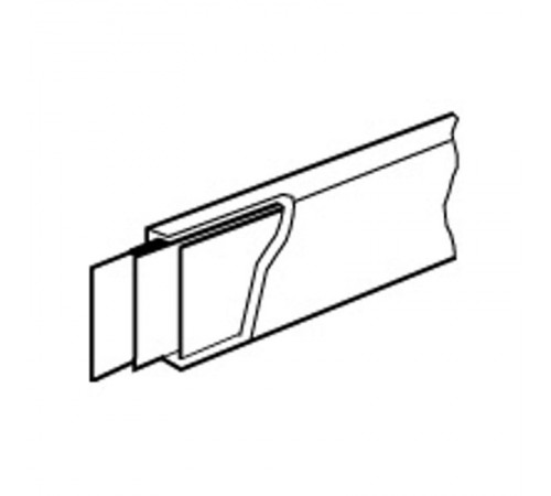 Шина Гибкая 50х5мм 630А, длина 2000 мм  037457  Legrand