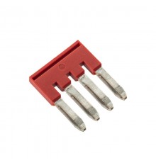 Перемычка вставная, для клемм на 2.5 кв.мм, 4-х полюсная  SBF-4-5  DKC