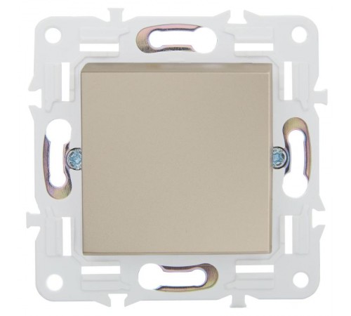 SKANDY Выключатель 1-клавишный перекрестный 10А SK-V03Sa песочный   SK-V13-0-10-K98  IEK