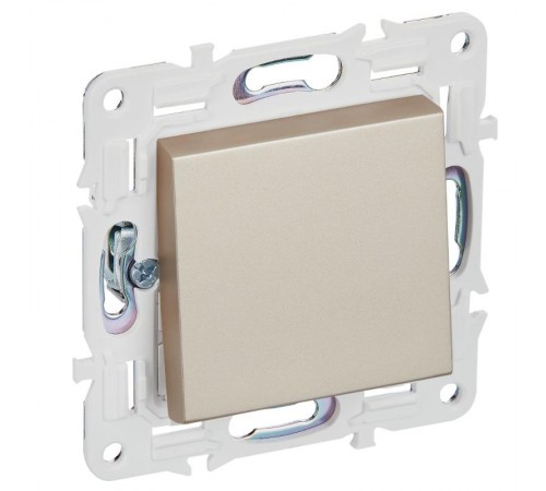SKANDY Выключатель 1-клавишный перекрестный 10А SK-V03Sa песочный   SK-V13-0-10-K98  IEK