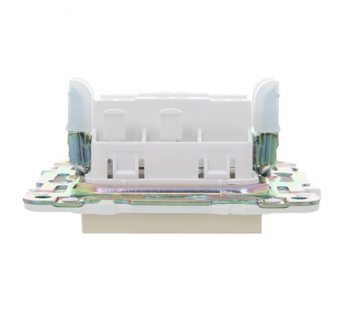 SKANDY Выключатель 1-клавишный перекрестный 10А SK-V03Sa песочный   SK-V13-0-10-K98  IEK