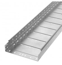 Лоток перфорированный Профи INOX (AISI 304) 300х80x3000 (1,0 мм) (6 м/уп)  PR16.13333  Промрукав