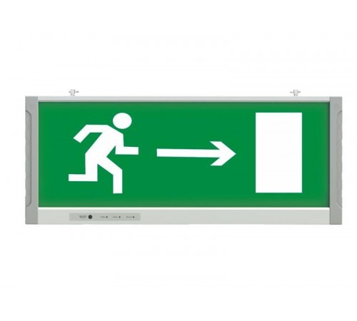 Светильник светодиодный аварийный с БАП TLEM 01-1-C12 380x150x20мм 3Вт LED Лм IP20  16043  TechnoLux