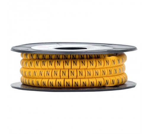 Маркер-кабельный 4,0кв.мм "4" (500шт.) (ЕС-2) EKF PROxima  plc-KM-4-4  EKF