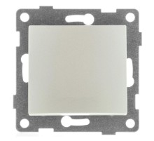 Bravo Выключатель 1кл., СУ , 10А, 250В, жемчуг  С10В1-028  GUSI Electric