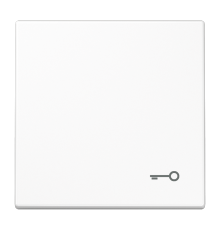 Клавиши для сдвоенного выключателя с подсветкой; черные  SL595KO5SW  Jung