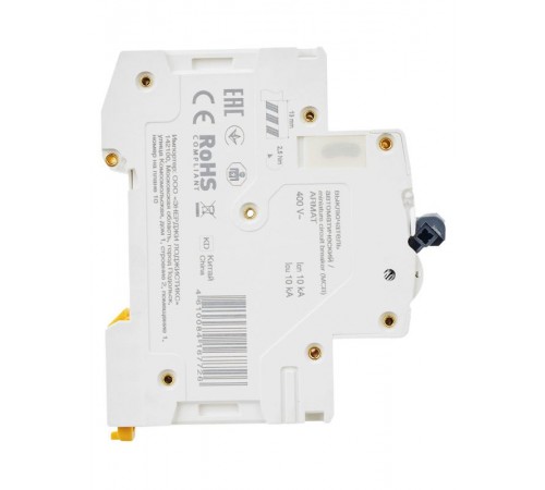 Выключатель автоматический трехполюсный M10N 3P B 32А 10кА ARMAT  AR-M10N-3-B032  IEK