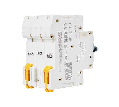 Выключатель автоматический трехполюсный M10N 3P B 32А 10кА ARMAT  AR-M10N-3-B032  IEK