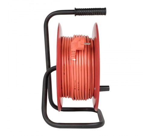 Удлинитель на катушке "Гефест 2.0" 4 гнезда 30м с заземлением и предохранителем ПВС 3*1,5 16А/3,5кВт IP44 PROxima  UKA02-16-R315-4-30-IP44  EKF