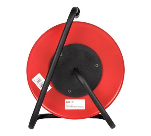 Удлинитель на катушке "Гефест 2.0" 4 гнезда 30м с заземлением и предохранителем ПВС 3*1,5 16А/3,5кВт IP44 PROxima  UKA02-16-R315-4-30-IP44  EKF