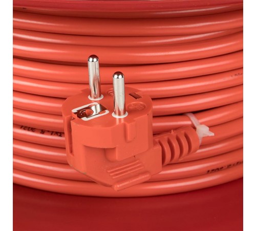 Удлинитель на катушке "Гефест 2.0" 4 гнезда 30м с заземлением и предохранителем ПВС 3*1,5 16А/3,5кВт IP44 PROxima  UKA02-16-R315-4-30-IP44  EKF