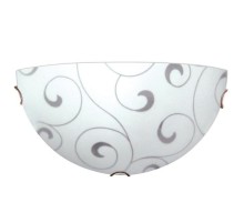 Светильник "Морокко" 300/2 НББ 21-60 М19 матовый белый /кл.зол  1005204319  Элетех