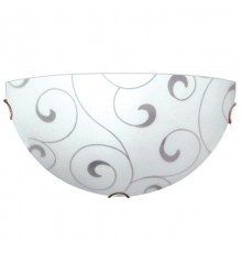 Светильник "Морокко" 300/2 НББ 21-60 М19 матовый белый /кл.зол  1005204319  Элетех