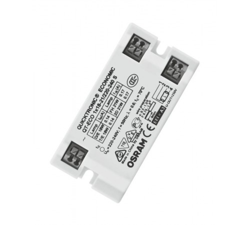 ЭПРА 1-18-21Вт 1-10 в QT-ECO 1X18-21/220-240 S VS50  4050300794907  Osram