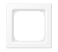 Рамка промежуточная для монтажа устройств 50х50; термопласт; белый матовый  LS961ZWWM  Jung