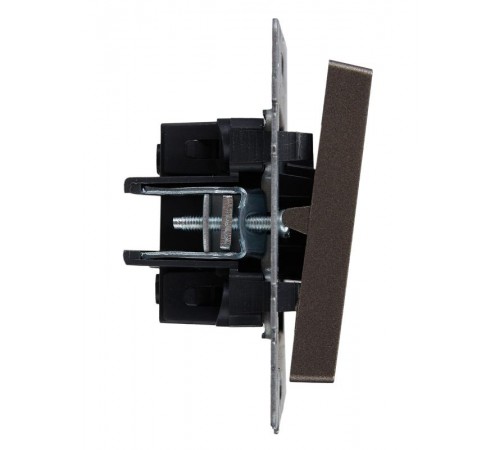 BRITE Выключатель 1-клавишный перекрестный 10А ВС10-1-3-БрТБ темная бронза  BR-V13-0-10-K45  IEK