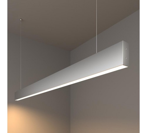 Светильник светодиодный подвесной линейный односторонний 128см 25W 3000K матовое серебро (101-200-30-128)  a041495  Elektrostandard