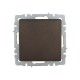 BRITE Выключатель 1-клавишный перекрестный 10А ВС10-1-3-БрТБ темная бронза  BR-V13-0-10-K45  IEK