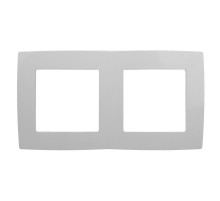 Рамка на 2 поста 12-5002-01  ,  белый  Б0014751  ЭРА