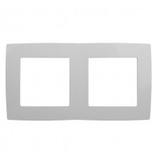 Рамка на 2 поста 12-5002-01  ,  белый  Б0014751  ЭРА