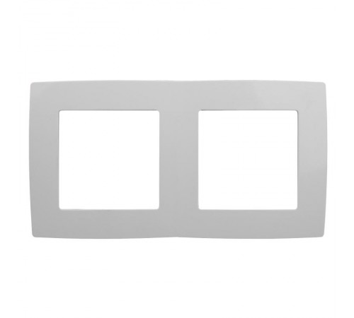 Рамка на 2 поста 12-5002-01  ,  белый  Б0014751  ЭРА
