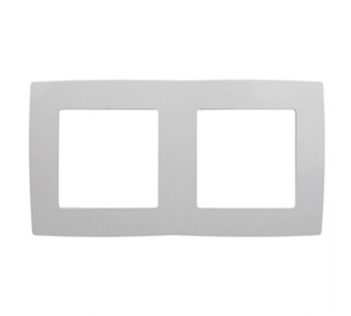 Рамка на 2 поста 12-5002-01  ,  белый  Б0014751  ЭРА