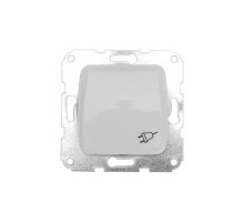 Розетка 1-ая с/з с крышкой с/у 16А мех. бел DEA   KR-78-0213  Kranz
