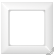 Рамка 2-кратная для вертикальной и горизонтальной установки; термопласт, красная  AS582BFRT  Jung