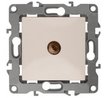 Розетка TV 12-3102-02 проходная,  слоновая кость  Б0027432  ЭРА