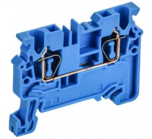 ARMAFIX Клемма пруж. CX2.5 BU 2,5мм2 проходная синяя  AF-CT40-00-K07-002  IEK