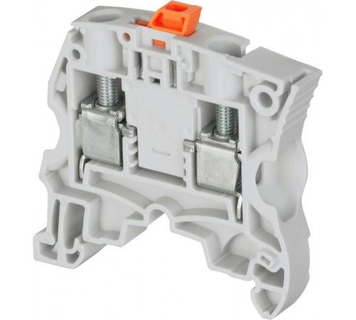 Клемма ZS10-S с разъединителем, серая, 10мм.кв.  1SNK508315R0000  TE