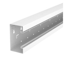 Кабель-канал Rapid 80, 70x130x3000 мм (без крышки) сталь, белый  6277207  OBO Bettermann