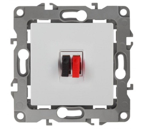 Розетка аудио 12-3111-01  белый  Б0027451  ЭРА