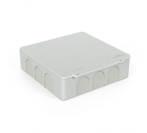 Коробка распределительная 60-0302 для прямого монтажа двухкомпонентная безгалогенная (HF) 100х100х30 (48 шт/уп) Промрукав  60-0302  Промрукав