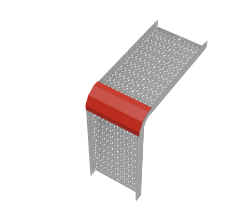 Крышка внеш. верт. угла 90 гр. 600 мм "ПЛЮС" HD  KVLplus90-600 HD   КМ-профиль