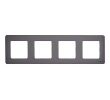 Inspiria Дымчатый Рамка 4-ая  673967  Legrand
