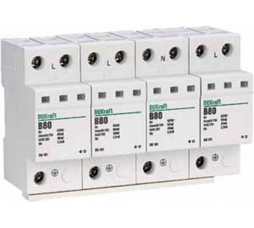 Ограничитель перенапряжений 4P 80кА B 420В ОП-101  18022DEK  DEKraft