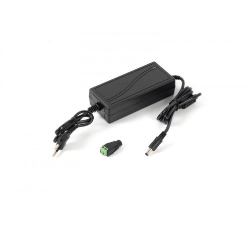 Mollusk-VR 12/5 источник питания 12В, 5А. Сетевой диапазон 110-245В провод с вилкой  8837  Бастион